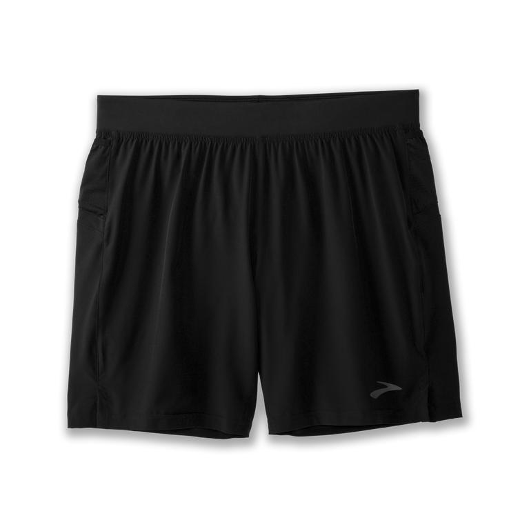 Brooks Men's Sherpa 7 2-in-1 Running Shorts - Black (IELY53796)